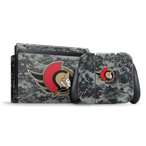 NHL Ottawa Senators Camo Nintendo Skins